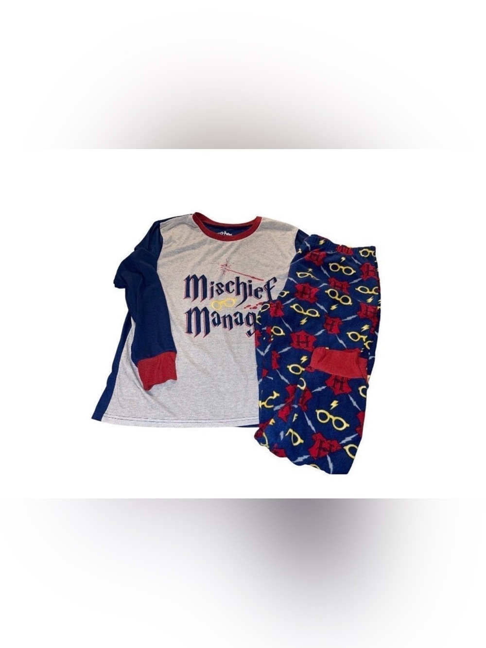 Harry Potter Mischief Managed Adult Pjs